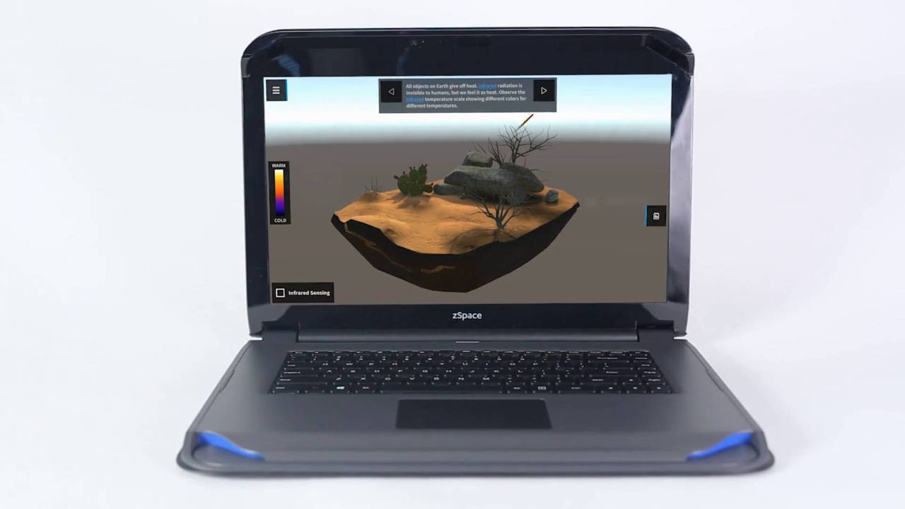 Первый в мире ноутбук для прямого взаимодействия с AR и VR от zSpace!