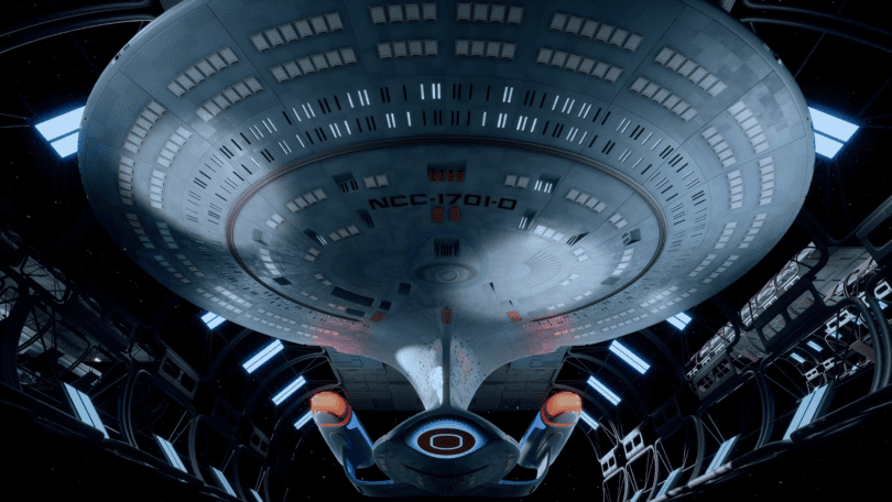 Фанаты «Стартрека» построили звездолёт Enterprise-D в VR