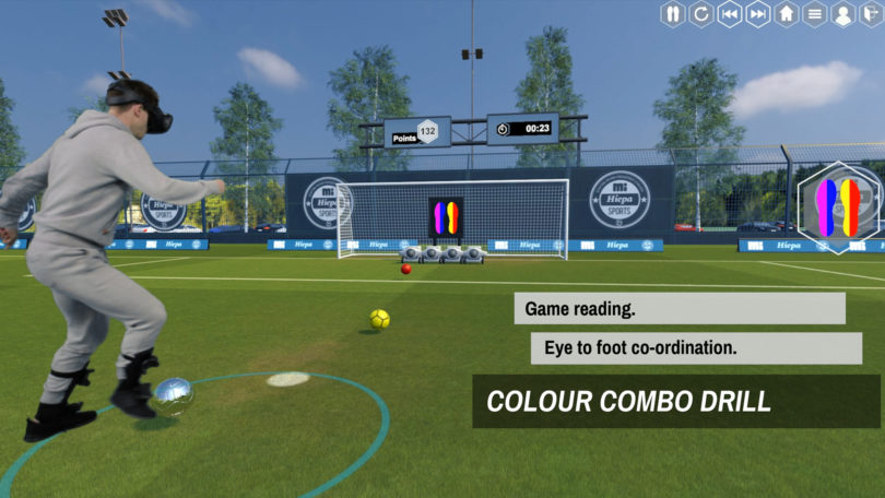 Объединение  виртуальной реальности и киберспорта помогает вырастить  новых звезд в  футболе