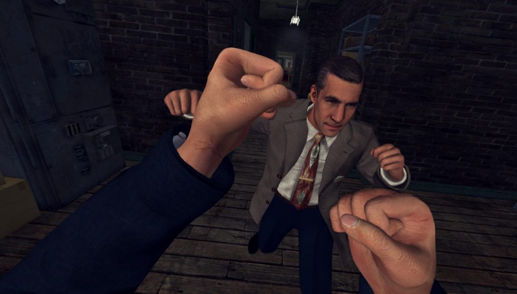 ​Мини игры для PSVR теперь доступны с видеоигрой L A  Noire VR