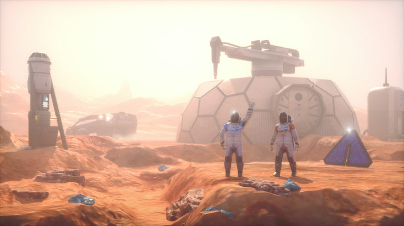 ​Миссия на Марс - многопользовательская VR игра с научным уклоном и свободным перемещением
