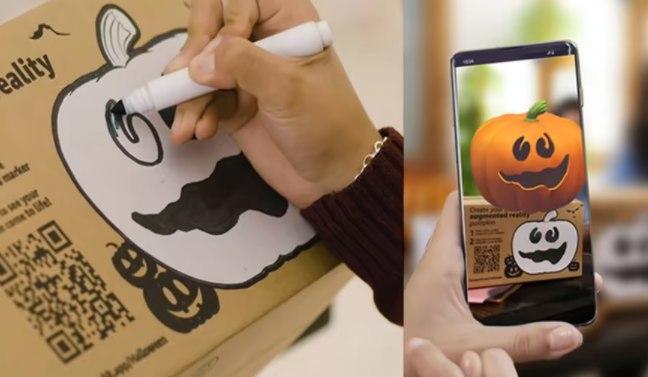 Amazon подготовила  пакеты с дополненной реальности для Хэллоуина