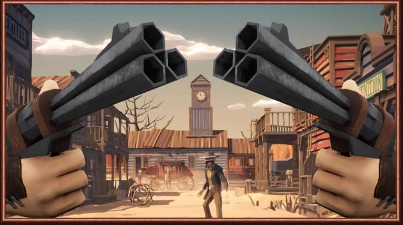 Finger Gun первый VR-шутер на Oculus Quest с отслеживание рук