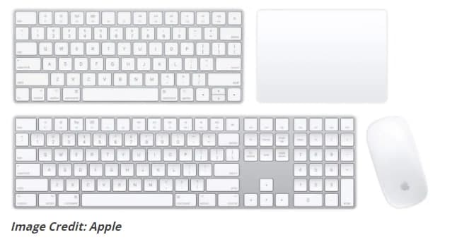 apple keypad with numeric pad