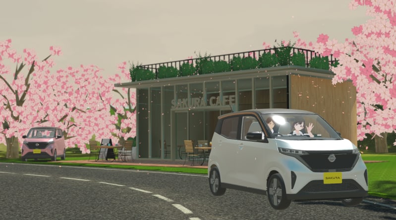 ​Производитель Nissan создал свой VR -дилерский центр в VRChat с интерактивными автомобилями