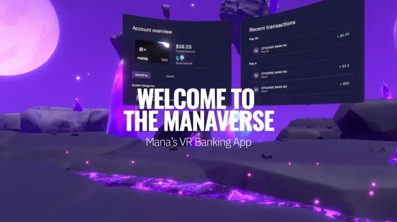 Mana VR виртуальный банкинг
