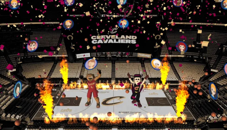 ​Cleveland Cavaliers превращают свою арену в AR-аркаду