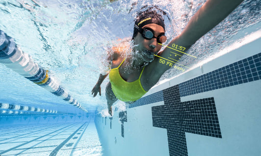 AR визуальный тренинг для пловцов