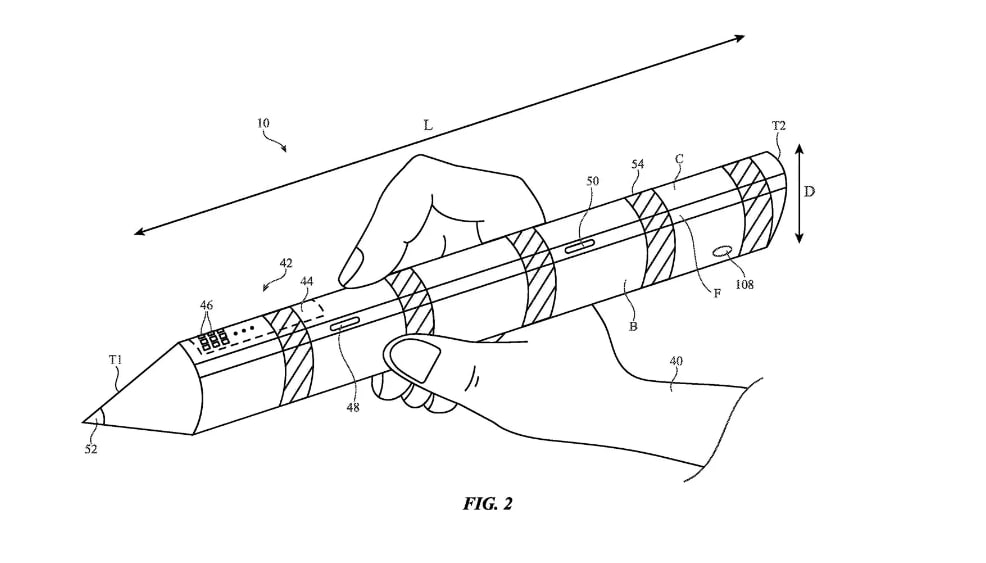 ​Новый патент Apple XR Stylus мог описать первый контроллер Vision Pro